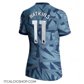 Aston Villa Ollie Watkins #11 Terza Maglia Femmina 2023-24 Manica Corta